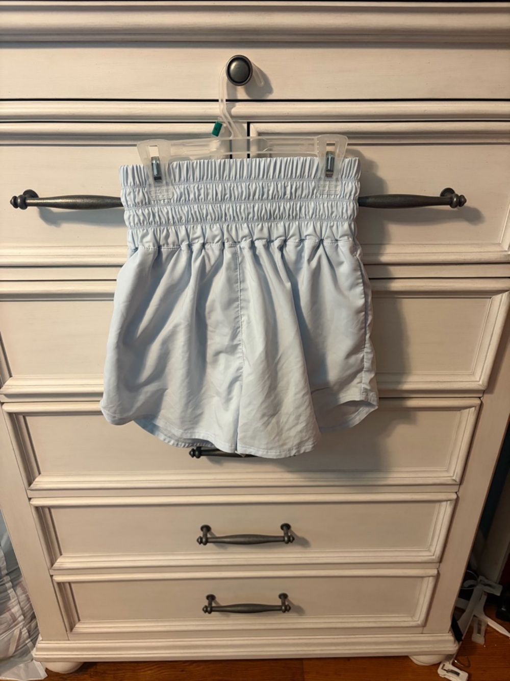 High-Rise Nike Light Blue Women's Shorts